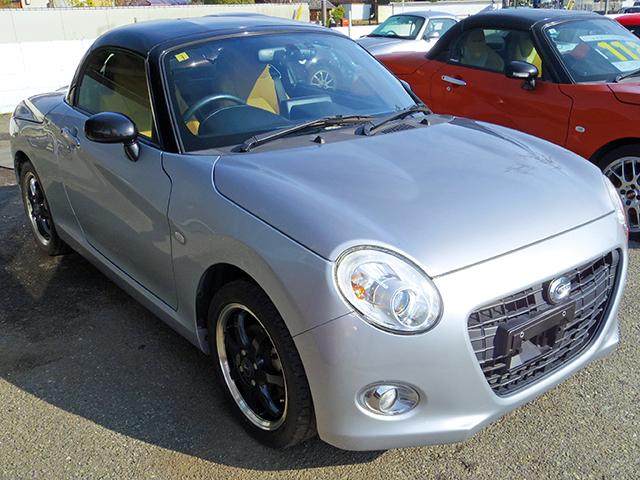 コペン セロ 社外アルミホイール スマートキー プッシュスタート 純正ナビ TV メタルオープントップ エアコン ABS フォグライト(6枚目)