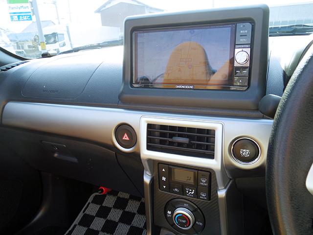 コペン セロ 社外アルミホイール スマートキー プッシュスタート 純正ナビ TV メタルオープントップ エアコン ABS フォグライト(19枚目)