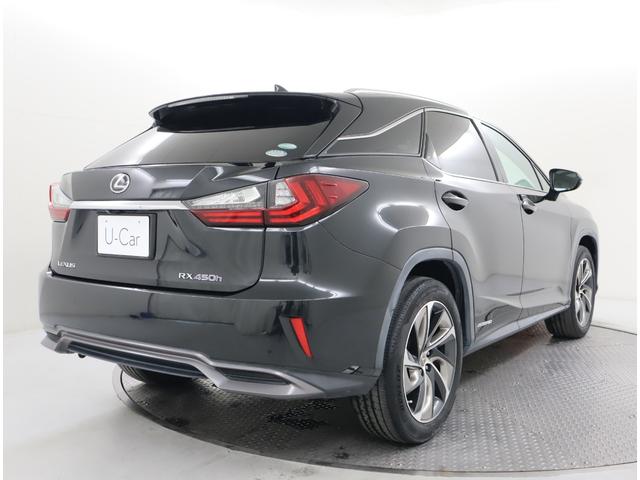 RX RX450h バージョンL 非認定中古車 235/55R20(セレクタブルカラートリムホイール) ルーフレール パノラマルーフ(アウタースライド式) スカッフイルミネーション ナンバーフレーム ロックナット(5枚目)