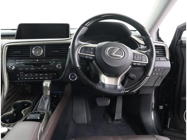 RX RX450h バージョンL 非認定中古車 235/55R20(セレクタブルカラートリムホイール) ルーフレール パノラマルーフ(アウタースライド式) スカッフイルミネーション ナンバーフレーム ロックナット(8枚目)