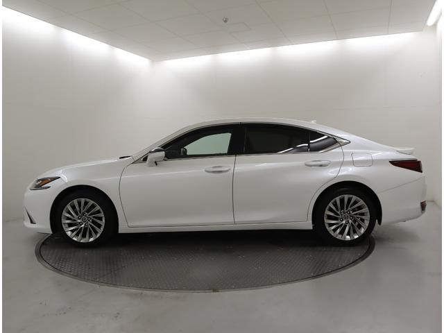 ES ES300h バージョンL セミアニリン本革/モーヴ/ウォールナット(オープンフィニッシュ/ダークブラウン) リヤスポイラー(7枚目)