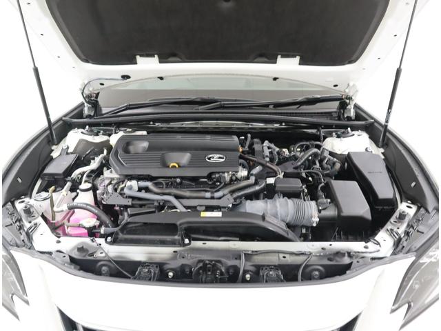 ES ES300h バージョンL セミアニリン本革/モーヴ/ウォールナット(オープンフィニッシュ/ダークブラウン) リヤスポイラー(14枚目)