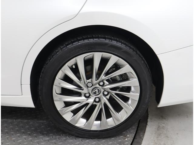 ES ES300h バージョンL セミアニリン本革/モーヴ/ウォールナット(オープンフィニッシュ/ダークブラウン) リヤスポイラー(17枚目)