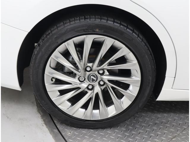 ES ES300h バージョンL セミアニリン本革/モーヴ/ウォールナット(オープンフィニッシュ/ダークブラウン) リヤスポイラー(19枚目)