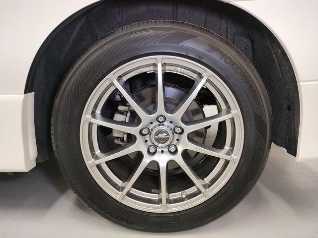 エルグランド ３５０ハイウェイスタープレミアム　禁煙車　屋内保管車　本革シート　両側電動スライドドア　パワーバックドア　アルパインフリップダウンモニター　スマートキー２個　社外アルミホイール　ＡＤＶＡＮｄｂＶ５５２　アルパインカーナビ　バックカメラ（62枚目）