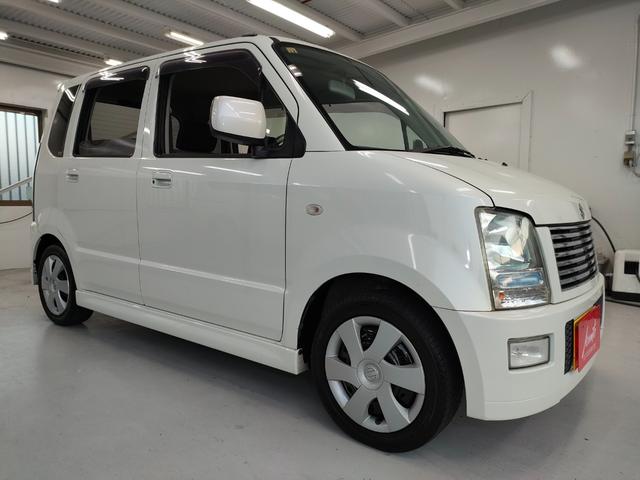 ワゴンＲ ＦＴ－Ｓリミテッド　当店下取車　ターボエンジン　４速オートマ　オートエアコン　ＬＥＤヘッドライト　フォグランプ　Ｗエアバッグ　ＡＢＳ　フロアマット　ドアバイザー　キーレスエントリー　ＥＴＣ　純正エアロパーツ　リアスポイラ（20枚目）