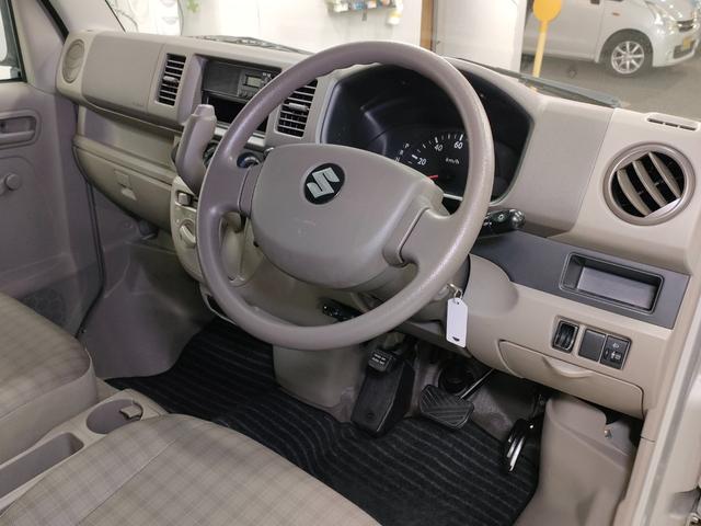 エブリイ PA 当店レンタカーアップ車 禁煙車 フロアマット ドアバイザー Wエアバッグ(6枚目)