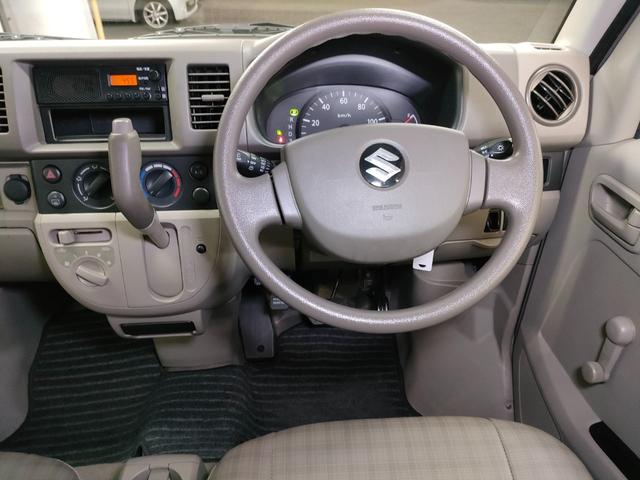 エブリイ PA 当店レンタカーアップ車 禁煙車 フロアマット ドアバイザー Wエアバッグ(8枚目)