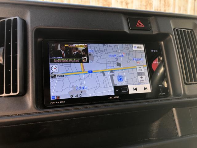 ハイゼットカーゴ クルーズターボSAIII 衝突軽減ブレーキ LEDオートヘッドライト ナビ フルセグTV バックセンサー ETC アイドリングストップ キーレス セキュリティ ブラックシート オプションカラー(19枚目)