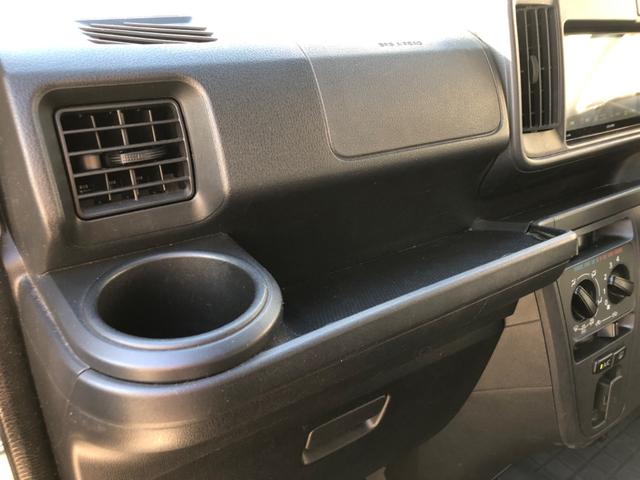 ハイゼットカーゴ クルーズターボSAIII 衝突軽減ブレーキ LEDオートヘッドライト ナビ フルセグTV バックセンサー ETC アイドリングストップ キーレス セキュリティ ブラックシート オプションカラー(24枚目)