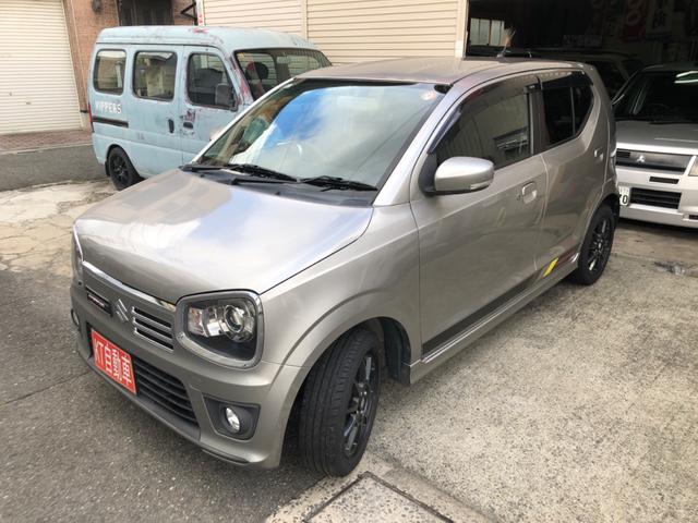 アルトワークス ベースグレード 5MT HKSマフラー ブリッツブーストメーター モモステアリング レカロシート ABS 専用アルミホイール HIDヘッドライト スマートキー プッシュスタート セキュリティ(3枚目)