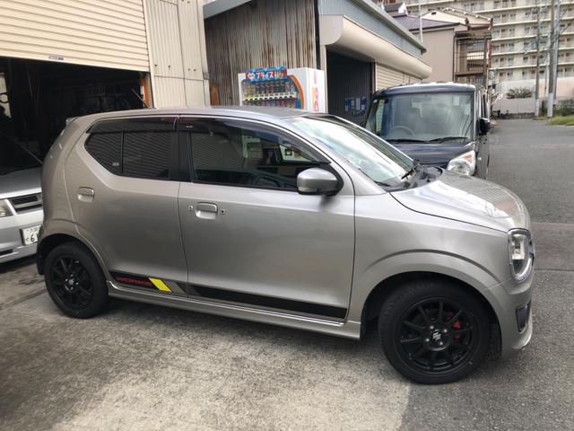 アルトワークス ベースグレード 5MT HKSマフラー ブリッツブーストメーター モモステアリング レカロシート ABS 専用アルミホイール HIDヘッドライト スマートキー プッシュスタート セキュリティ(8枚目)