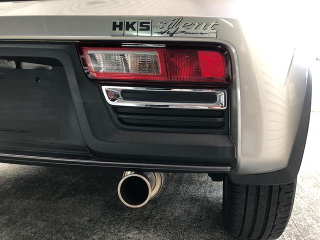 アルトワークス ベースグレード 5MT HKSマフラー ブリッツブーストメーター モモステアリング レカロシート ABS 専用アルミホイール HIDヘッドライト スマートキー プッシュスタート セキュリティ(21枚目)