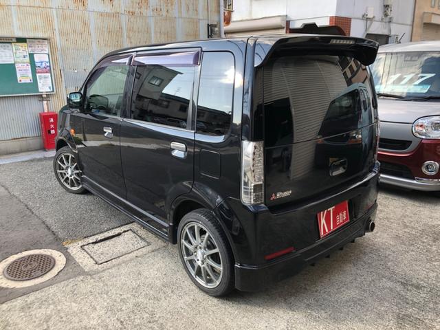 eKスポーツ ロアコンプリートR 特別限定車 ターボ ホーネットセキュリティ ナビ TV ETC キーレス HIDヘッドライト イエローフォグランプ 外品15インチアルミホイール タイミングベルト交換渡し(5枚目)