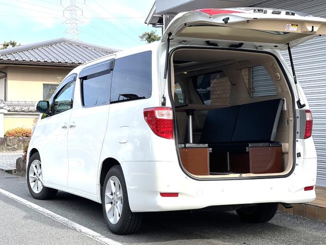 トヨタ アルファード キャンピングカー トランポ 新品架装 車中泊 ８ナンバー キャンパー ベッドキット 169 8万円 平成年 08年 奈良県 中古車 価格 Com