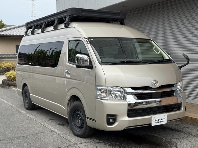 ハイエースバン 　キャンピングカー　バンライフ　総板張り　全面断熱　８００Ｗソーラー　キャリア　家庭用エアコン　シャワー　リン酸鉄リチウムイオンバッテリー６００Ａｈ　ダブルベッド　冷蔵庫　シンク（36枚目）