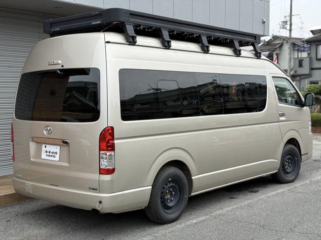 ハイエースバン 　キャンピングカー　バンライフ　総板張り　全面断熱　８００Ｗソーラー　キャリア　家庭用エアコン　シャワー　リン酸鉄リチウムイオンバッテリー６００Ａｈ　ダブルベッド　冷蔵庫　シンク（38枚目）