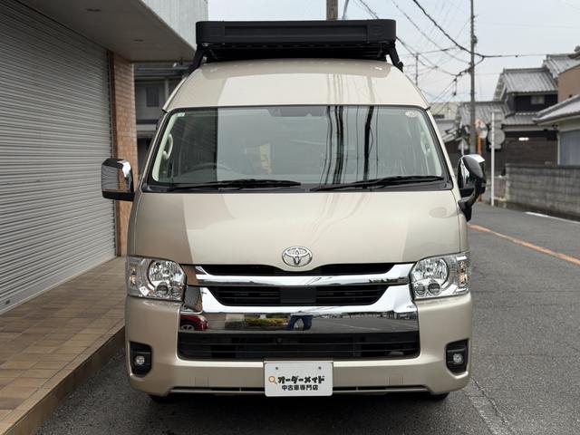 ハイエースバン 　キャンピングカー　バンライフ　総板張り　全面断熱　８００Ｗソーラー　キャリア　家庭用エアコン　シャワー　リン酸鉄リチウムイオンバッテリー６００Ａｈ　ダブルベッド　冷蔵庫　シンク（42枚目）