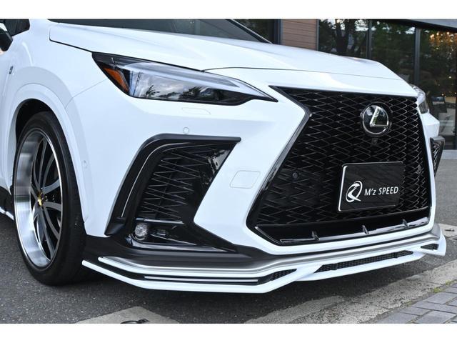 ＮＸ ＮＸ３５０ｈ　Ｆスポーツ　ＺＥＵＳコンプリートカー・エアロ３点（Ｆ／Ｓ／Ｒ）・デイライト・デイライトガーニッシュ・ダウンサス・リアゲートスポイラー・２２インチアルミホイール・４本出しマフラー（12枚目）