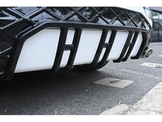 ハリアーハイブリッド Z レザーパッケージ・ナイトシェード ZEUSエアロ(F/S/R)・フロントグリル・ドアミラーカバー・カーボン調ピラーパネル・リアゲートスポイラー・2本出しマフラーカッター・22インチAW・ダウンサス・パノラマルーフ・スペアタイヤ・ITS(27枚目)