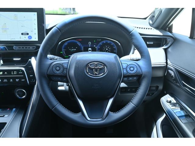 ハリアーハイブリッド Z レザーパッケージ・ナイトシェード ZEUSエアロ(F/S/R)・フロントグリル・ドアミラーカバー・カーボン調ピラーパネル・リアゲートスポイラー・2本出しマフラーカッター・22インチAW・ダウンサス・パノラマルーフ・スペアタイヤ・ITS(47枚目)