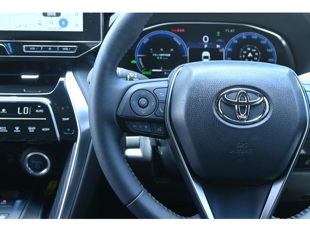 ハリアーハイブリッド Z レザーパッケージ・ナイトシェード ZEUSエアロ(F/S/R)・フロントグリル・ドアミラーカバー・カーボン調ピラーパネル・リアゲートスポイラー・2本出しマフラーカッター・22インチAW・ダウンサス・パノラマルーフ・スペアタイヤ・ITS(48枚目)