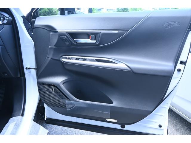 ハリアーハイブリッド Z レザーパッケージ・ナイトシェード ZEUSエアロ(F/S/R)・フロントグリル・ドアミラーカバー・カーボン調ピラーパネル・リアゲートスポイラー・2本出しマフラーカッター・22インチAW・ダウンサス・パノラマルーフ・スペアタイヤ・ITS(54枚目)