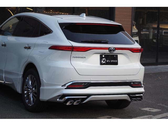 ハリアー Ｚ　レザーパッケージ　モデリスタエアロ（Ｆ／Ｓ／Ｒ）・デイライト・調光式パノラマルーフ・ＩＴＳコネクト・アクセサリーコンセント・応急用スペアタイヤ・シートヒーター・シートベンチレーション・パノラミックビューモニター（18枚目）