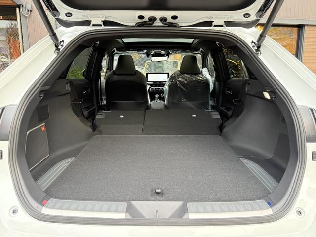 ハリアー Ｚ　レザーパッケージ　モデリスタエアロ（Ｆ／Ｓ／Ｒ）・デイライト・調光式パノラマルーフ・ＩＴＳコネクト・アクセサリーコンセント・応急用スペアタイヤ・シートヒーター・シートベンチレーション・パノラミックビューモニター（55枚目）