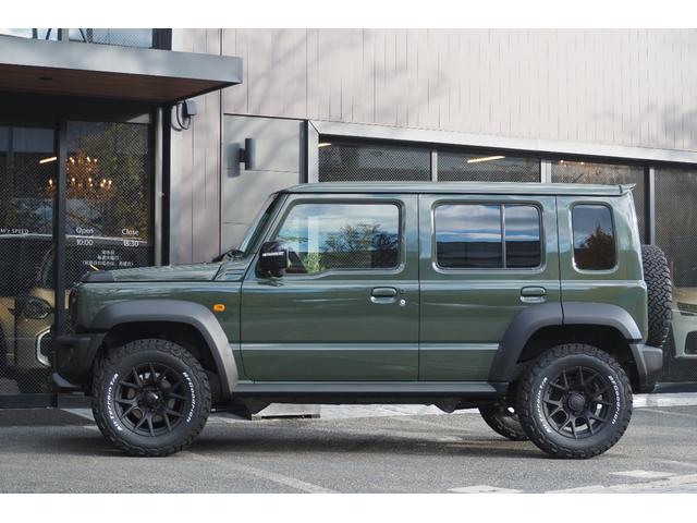 ジムニーノマド ＦＣ　ＦＣ（４名）・ＺＥＵＳエアロフロントバンパーガード・リアバンパーガード・ボンネットプロテクター・フロントグリル・リアウイング・マフラーカッター・１６インチアルミホイール・シートヒーター（5枚目）