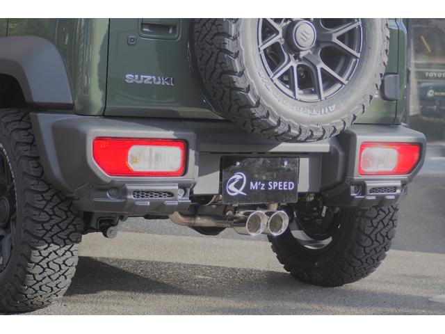 ジムニーノマド ＦＣ　ＦＣ（４名）・ＺＥＵＳエアロフロントバンパーガード・リアバンパーガード・ボンネットプロテクター・フロントグリル・リアウイング・マフラーカッター・１６インチアルミホイール・シートヒーター（23枚目）