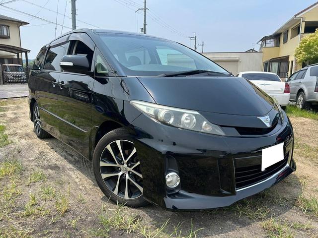 エスティマ アエラス 両側電動スライドドア/ナビ/テレビ/ETC/バックカメラ/後席モニター/CD/DVD/3列シート/スマートキー/キーレスエントリー/盗難防止システム/アルミホイール/修復歴無し(7枚目)