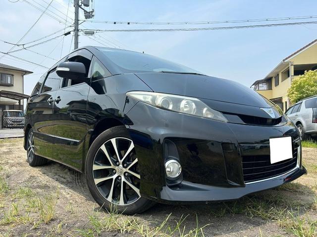 エスティマ アエラス 両側電動スライドドア/ナビ/テレビ/ETC/バックカメラ/後席モニター/CD/DVD/3列シート/スマートキー/キーレスエントリー/盗難防止システム/アルミホイール/修復歴無し(62枚目)