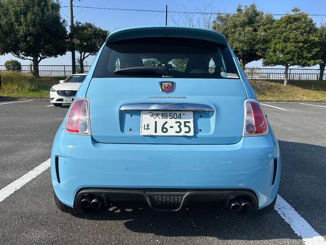 アバルト５００ ベースグレード　エッセエッセキット／レコードモンツァマフラー／１７インチアルミホイール／ＫＯＮＩショック／パドルシフト／ＥＴＣ車載器／全方位ドライブレコーダー／クリアランスソナーＢＭＣエアクリーナー（7枚目）