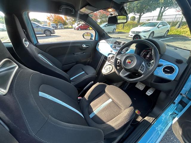 アバルト５００ ベースグレード　エッセエッセキット／レコードモンツァマフラー／１７インチアルミホイール／ＫＯＮＩショック／パドルシフト／ＥＴＣ車載器／全方位ドライブレコーダー／クリアランスソナーＢＭＣエアクリーナー（13枚目）