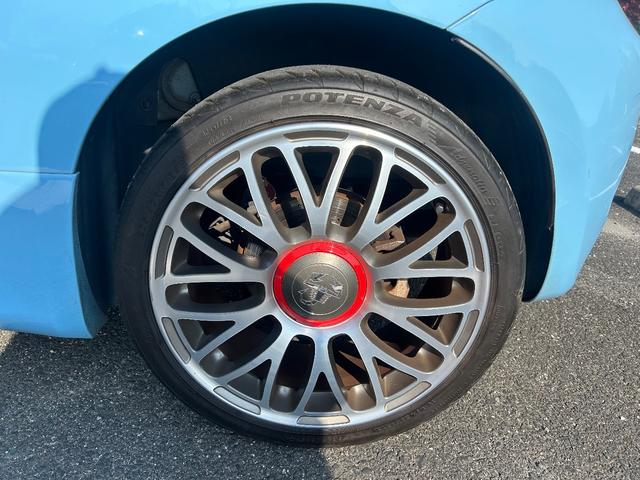 アバルト５００ ベースグレード　エッセエッセキット／レコードモンツァマフラー／１７インチアルミホイール／ＫＯＮＩショック／パドルシフト／ＥＴＣ車載器／全方位ドライブレコーダー／クリアランスソナーＢＭＣエアクリーナー（32枚目）