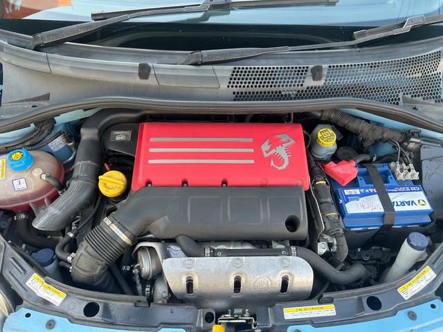 アバルト５００ ベースグレード　エッセエッセキット／レコードモンツァマフラー／１７インチアルミホイール／ＫＯＮＩショック／パドルシフト／ＥＴＣ車載器／全方位ドライブレコーダー／クリアランスソナーＢＭＣエアクリーナー（34枚目）