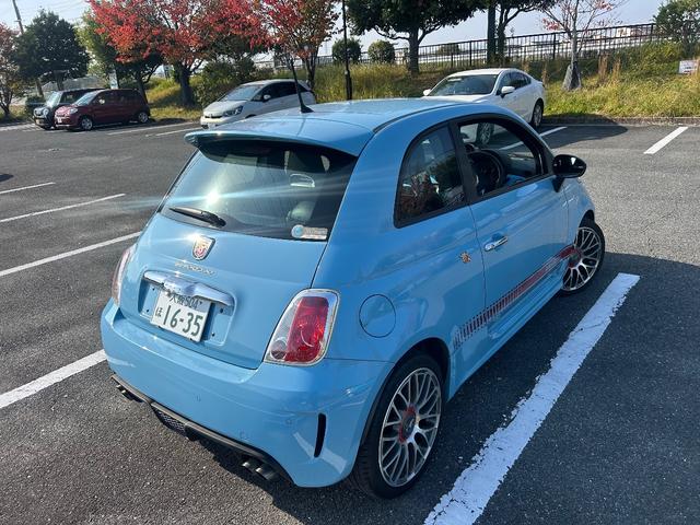 アバルト５００ ベースグレード　エッセエッセキット／レコードモンツァマフラー／１７インチアルミホイール／ＫＯＮＩショック／パドルシフト／ＥＴＣ車載器／全方位ドライブレコーダー／クリアランスソナーＢＭＣエアクリーナー（55枚目）
