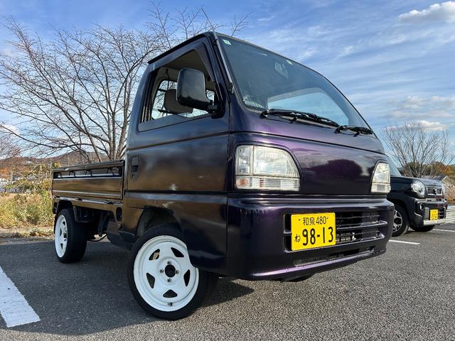 アクティトラック TC01ホイール/タイヤ新品/タイベル交換済/全塗装フレーク/LEDライト/5速/エアコン(3枚目)