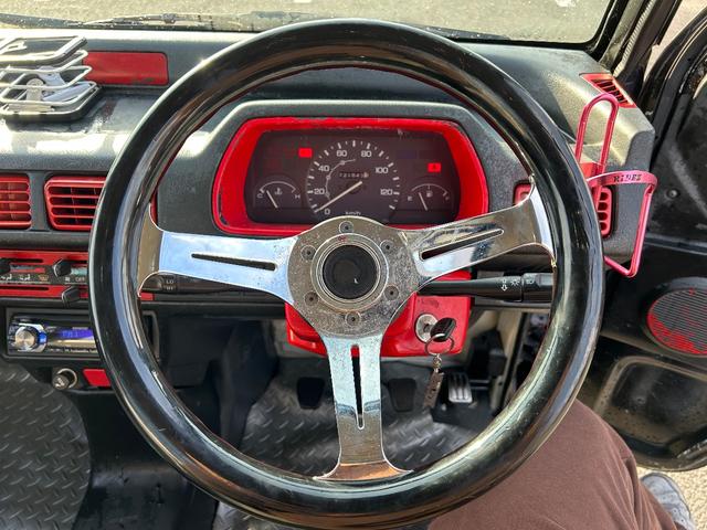 アクティトラック TC01ホイール/タイヤ新品/タイベル交換済/全塗装フレーク/LEDライト/5速/エアコン(24枚目)