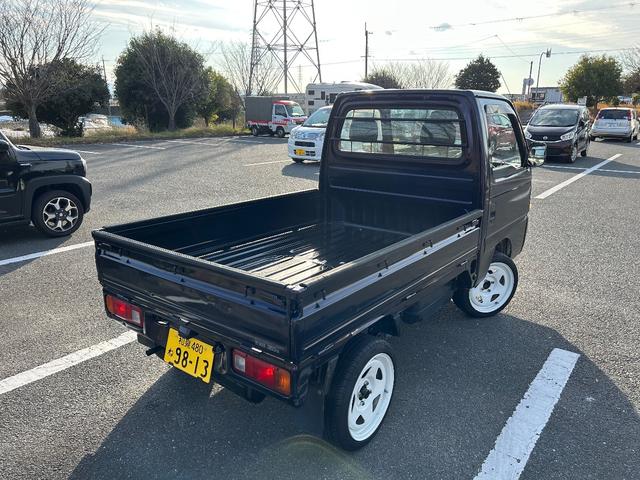 アクティトラック TC01ホイール/タイヤ新品/タイベル交換済/全塗装フレーク/LEDライト/5速/エアコン(27枚目)