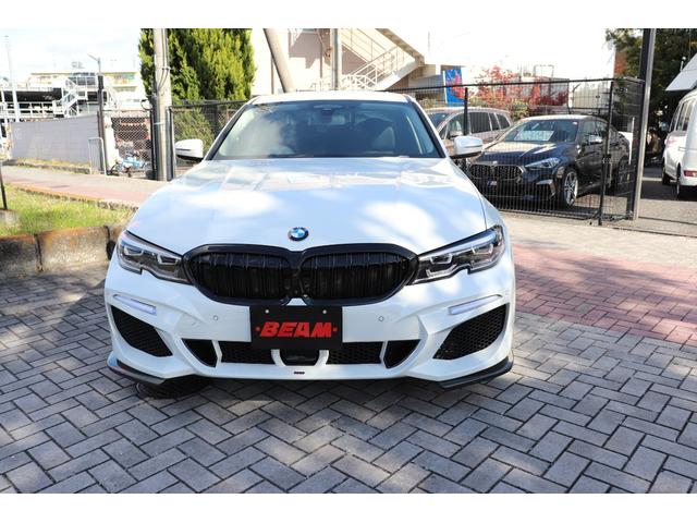 3シリーズ 320iBEAMコンプリートカー BEAMフルエアロ/BEAM20インチAW/BEAM4本マフラーエンド/ブラックレザーシート/シートヒーター/アクティブクルーズコントロール/ブラックグリル/シャドーライン塗装/Bluetooth(4枚目)
