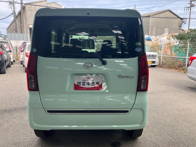 タント Ｘターボ　衝突被害軽減ブレーキ　衝突安全ボディＬＥＤヘッドランププッシュスタートボタン　スマートキー　ＣＤチューナー　ＥＴＣ車載器　左側パワースライドドアミラクルオープンドア　後席シートスライド（4枚目）