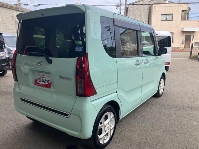 タント Ｘターボ　衝突被害軽減ブレーキ　衝突安全ボディＬＥＤヘッドランププッシュスタートボタン　スマートキー　ＣＤチューナー　ＥＴＣ車載器　左側パワースライドドアミラクルオープンドア　後席シートスライド（5枚目）