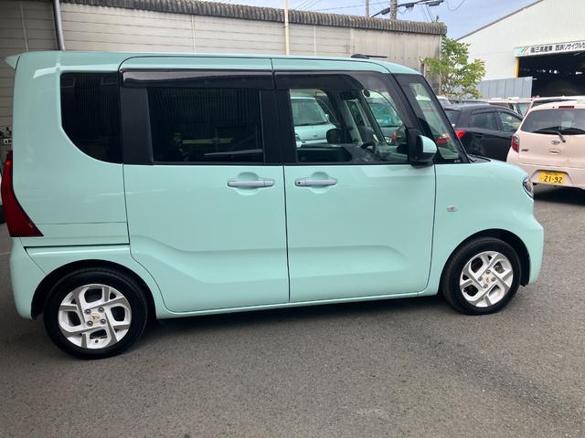 タント Ｘターボ　衝突被害軽減ブレーキ　衝突安全ボディＬＥＤヘッドランププッシュスタートボタン　スマートキー　ＣＤチューナー　ＥＴＣ車載器　左側パワースライドドアミラクルオープンドア　後席シートスライド（6枚目）