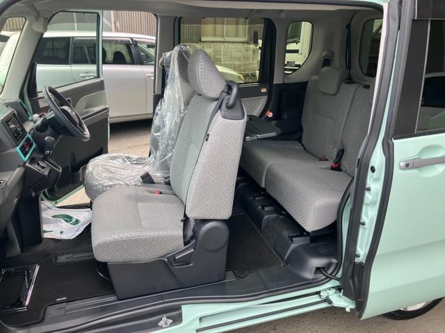 タント Ｘターボ　衝突被害軽減ブレーキ　衝突安全ボディＬＥＤヘッドランププッシュスタートボタン　スマートキー　ＣＤチューナー　ＥＴＣ車載器　左側パワースライドドアミラクルオープンドア　後席シートスライド（22枚目）