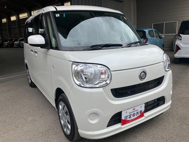 ムーヴキャンバス Ｌ　ＳＡＩＩＩ　衝突被害軽減ブレーキ　衝突安全ボディ　キーレスエントリー　ステアリングスイッチ　マニュアルエアコン　ベンチシート両側スライドドア　後席シートスライド　１４インチフルホイールキャップ（7枚目）