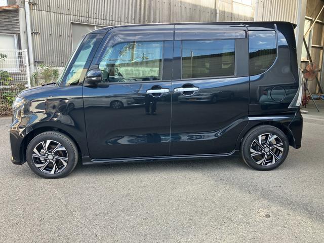 タント カスタムX 軽自動車 両側電動スライドドア バックモニター LEDヘッドランプ LEDフォグランプ キーフリーシステム シートヒーター コーナーセンサー前後 14インチアルミホイール(2枚目)