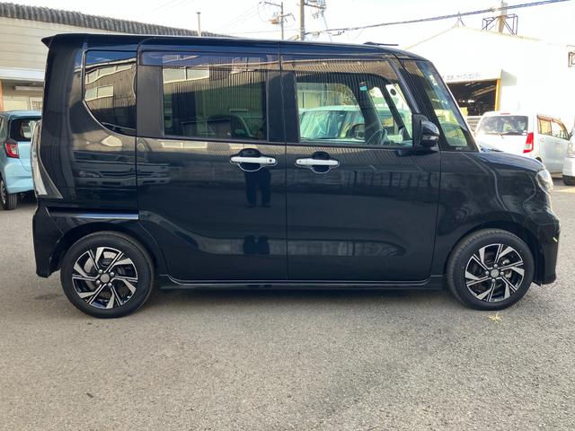 タント カスタムX 軽自動車 両側電動スライドドア バックモニター LEDヘッドランプ LEDフォグランプ キーフリーシステム シートヒーター コーナーセンサー前後 14インチアルミホイール(6枚目)