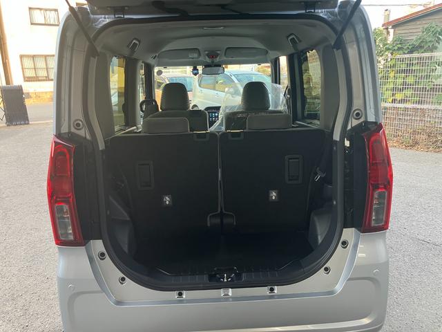 タント Ｘターボ　衝突安全ボディ　衝突被害軽減ブレーキ　ＬＥＤヘッドランプ　スマートキー　９インチディスプレイオーディオ　パノラマ対応カメラ　ベンチシートミラクルオープンドア　左側パワースライドドア（24枚目）